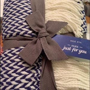 West elm throw